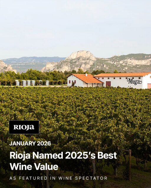 Wine Spectator crowned Rioja 2025 Wine Value of the Year, recognizing the region’s unmatched balance of tradition, craftsmanship, and value. We explore why Rioja continues to stand out. Learn more using the link in our bio.