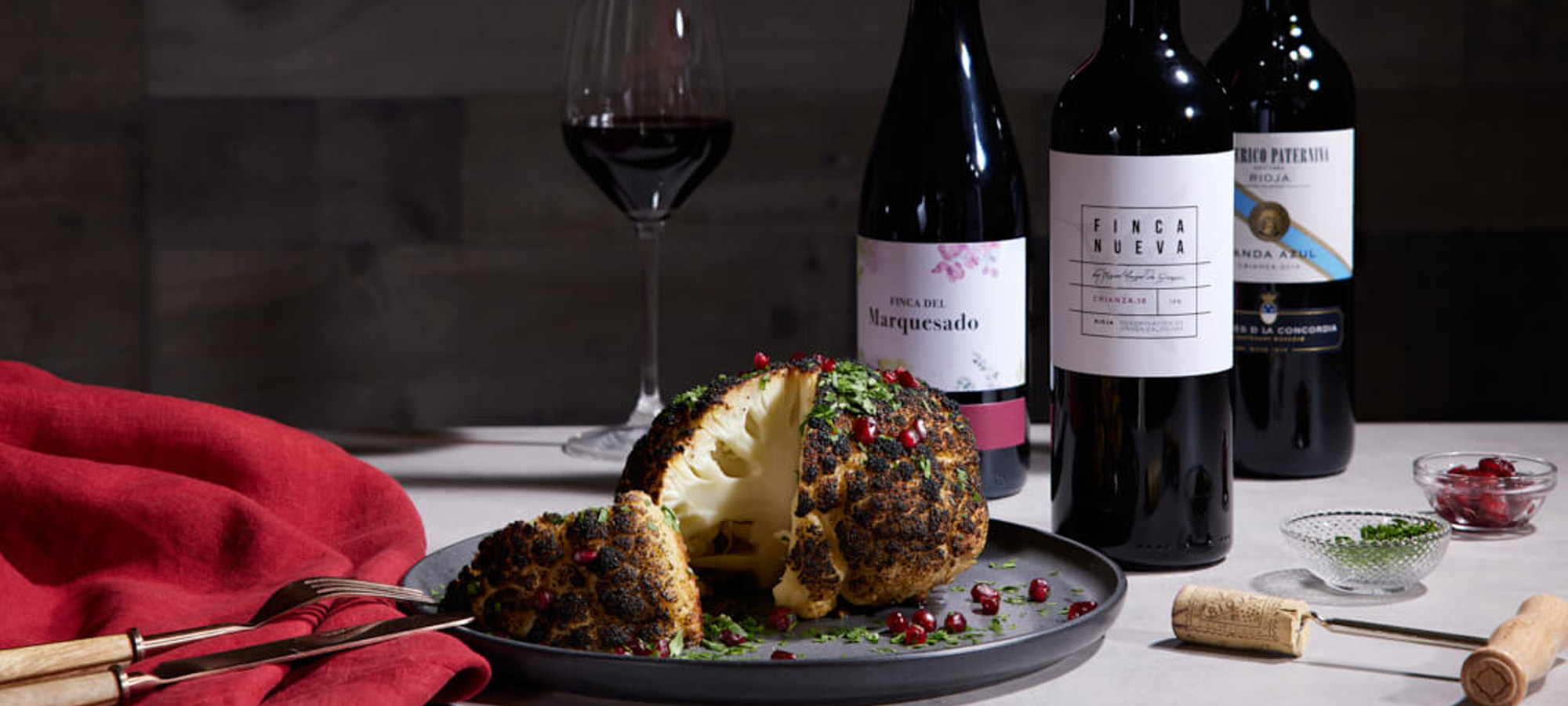 Where the Heart of Wine Beats – Roasted Cauliflower Wine Pairing
