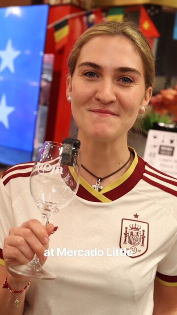 Game Day for Spain! 🇪🇸

There's nothing quite like watching a big match surrounded by fellow fans of soccer and Rioja. The anticipation, the reactions, and the shared excitement brought @littlespain to life all day long.

We look forward to seeing you at the next match at Mercado Little Spain!