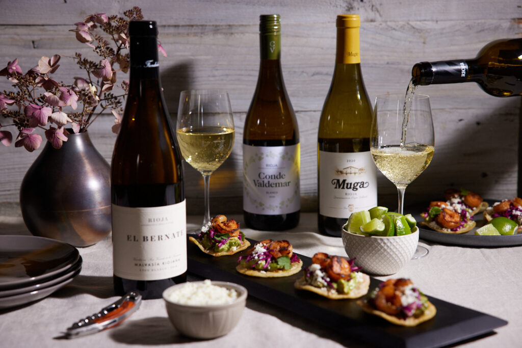 Where the Heart of Wine Beats – Shrimp Tostadas Wine Pairing