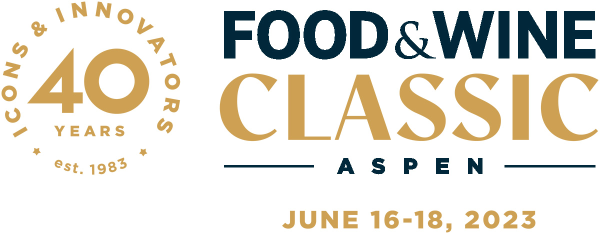 Food & Wine Classic Aspen 40th anniversary logo