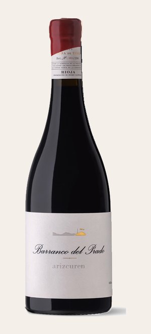 Bottle of Arizcuren Bodega Barranco del Prado 2023