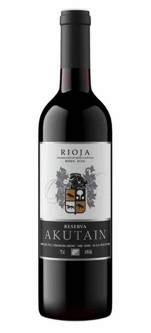 Bottle of Bodega Akutain Akutain 2020